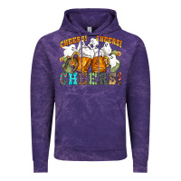 Cloud Purple western cheers with ghosts Vintage Hoodie - NancyCooperArtShop