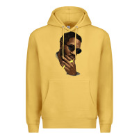 Antique Gold Black man Premium Hoodie - HowdyJamesFarm