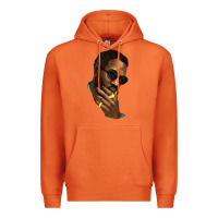 Carrot Black man Premium Hoodie - HowdyJamesFarm