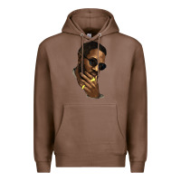 Chestnut Black man Premium Hoodie - HowdyJamesFarm