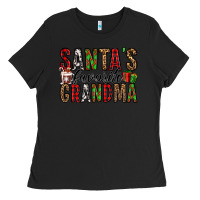 Black santa's favorite grandma Ladies Tee - Jasminsmagicworld