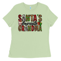 Matcha santa's favorite grandma Ladies Tee - Jasminsmagicworld