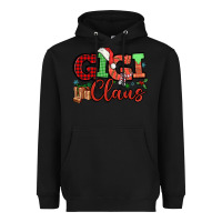 Black Gigi claus christmas mother's day Heavyweight Hoodie - HowdyJamesFarm