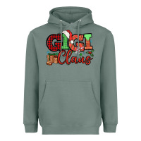 Sage Gigi claus christmas mother's day Heavyweight Hoodie - HowdyJamesFarm