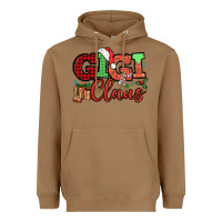 Toasted Coconut Gigi claus christmas mother's day Heavyweight Hoodie - HowdyJamesFarm