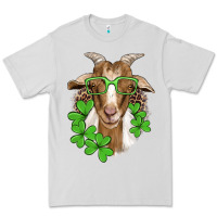 Dove Grey st patricks goat with glasses Premium Tee - Artiststas