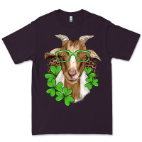 Plum st patricks goat with glasses Premium Tee - Artiststas