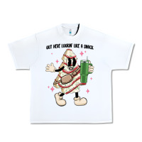 White out here lookin like a snack Urban Heavy Tee - MaliasSmallBusiness