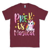 Burgundy pre k is magical Classic Tee - NancyCooperArtShop