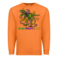Carrot mardi saurus rex olivia Premium Sweatshirt - OliviaCreatesArt