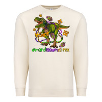 Sandshell mardi saurus rex olivia Premium Sweatshirt - OliviaCreatesArt