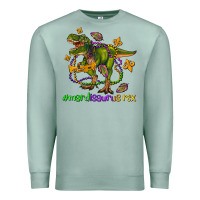 Seafoam mardi saurus rex olivia Premium Sweatshirt - OliviaCreatesArt