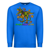 True Royal mardi saurus rex olivia Premium Sweatshirt - OliviaCreatesArt