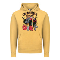 Vintage Mustard on weekends we wear dirt Vintage Hoodie - MaliasSmallBusiness