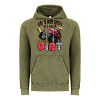 Vintage Olive on weekends we wear dirt Vintage Hoodie - MaliasSmallBusiness