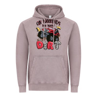 Vintage Zinc on weekends we wear dirt Vintage Hoodie - MaliasSmallBusiness