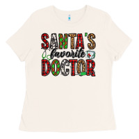 Bone santa's favorite doctor Ladies Tee - Jasminsmagicworld