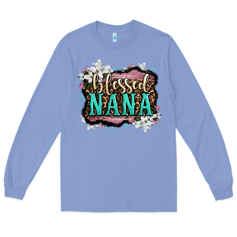 Blessed Nana Long Sleeve Tee by LillyAllenDesigns | Teevron