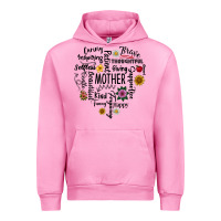 Fuchsia Pink Mother Urban Hoodie - CowhideDigitalArt