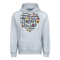 Heather Grey Mother Urban Hoodie - CowhideDigitalArt