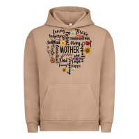 Pigment Burro Mother Urban Hoodie - CowhideDigitalArt