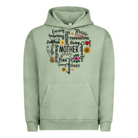 Pigment Oil Green Mother Urban Hoodie - CowhideDigitalArt
