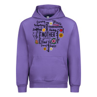 Tulip Mother Urban Hoodie - CowhideDigitalArt