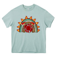 Firefighter Rainbow Heavy Core Tee | Teevron