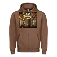Chestnut dad bbq timer Zipper Hoodie - TumblerDesignByShophia