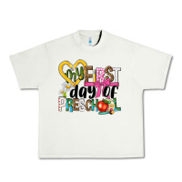Pistachio my first day of preschool Urban Heavy Tee - NancyCooperArtShop