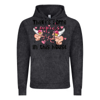 Vintage Black there's some cupid's in this house Vintage Hoodie - MaliasSmallBusiness