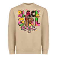 Mushroom black girl magic Heavyweight Sweatshirt - Artiststas