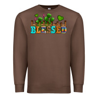 Chestnut blessed olivia Premium Sweatshirt - OliviaCreatesArt
