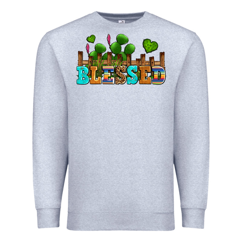 Blessed Olivia Premium Sweatshirt by OliviaCreatesArt | Teevron