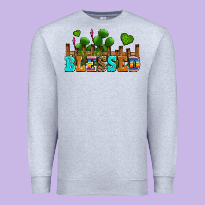 Blessed Olivia Premium Sweatshirt Designed By Oliviacreatesart
