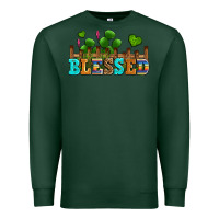 Sports Green blessed olivia Premium Sweatshirt - OliviaCreatesArt