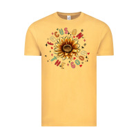 Vintage Mustard focus on the good Vintage Tee - MaliasSmallBusiness
