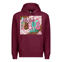 Burgundy Oh for peeps sake tumbler Easter Day Premium Hoodie - HowdyJamesFarm