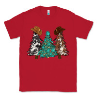Red cowhide with gemstones trees Classic Tee - MaliasSmallBusiness