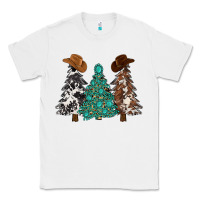 White cowhide with gemstones trees Classic Tee - MaliasSmallBusiness