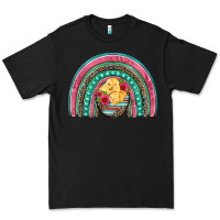 Black hatched egg easter chicks rainbow Premium Tee - Artiststas