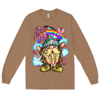 Toasted Coconut best mom gnome rainbow clouds butterfly glitter Long Sleeve Tee - LillyAllenDesigns