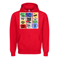 Red dad joke loading Zipper Hoodie - TumblerDesignByShophia