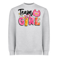 Heather Grey team girl Heavyweight Sweatshirt - Artiststas
