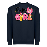 Navy team girl Heavyweight Sweatshirt - Artiststas