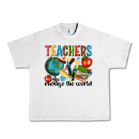 Lunar Rock teachers change the world Urban Heavy Tee - NancyCooperArtShop