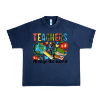 Navy teachers change the world Urban Heavy Tee - NancyCooperArtShop