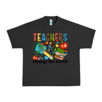 Pigment Black teachers change the world Urban Heavy Tee - NancyCooperArtShop