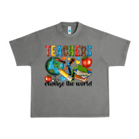 Tornado teachers change the world Urban Heavy Tee - NancyCooperArtShop