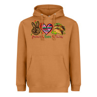 Meerkat Peace love tacos Mexico Heavyweight Hoodie - HowdyJamesFarm
